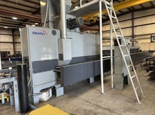 Metfin #4111-26 outside dimension & ID, 42" pipe shot blast system, replaceable liner areas, reclaim system