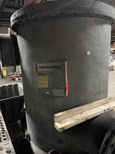 Bird #50 Centrisorter, Stainless steel vertical pressure screen