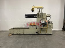 36" x 60" Coil reel, coil car & cut off machine, Dallas, 10000 lb. load limit, air brake