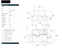 112.5 KVA 24940GrdY Primary, 14400-480Y/277 Secondary, PAD, Recon(2 available, shipment available in 10 days)