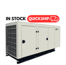 100 KW Cummins #RS100, Commercial Natural Gas/LP Generator, 1800 RPM, 120/208 Volts, 3-Phase