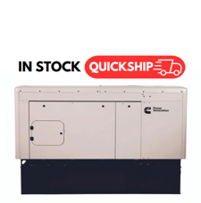 30 KW Cummins #C30D6, Diesel Whole House Generator, 1800 RPM, 120/240 Volts, 1 phase