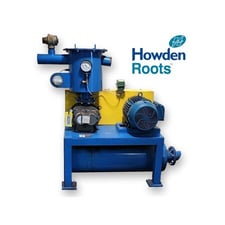 348 cfm, Howden #47-URAI-L, rotary lobe positve displacement blower, 15 HP, 15" HgV
