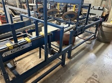 Pallet Chief #PC-II, Pallet Nailer, 48" x 48" capacity, 120 V., 6 gun, w/ parts, 2020