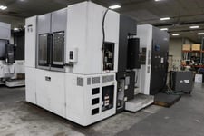 Okuma #MA-600HII, CNC horizontal machining center, OSP-P300MA Control, 41.3" X, 35.4" Y, 38.5" Z, 6000 RPM