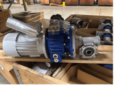 HP RPM Tramec, electric motor, 230 Volts, 1 phase
