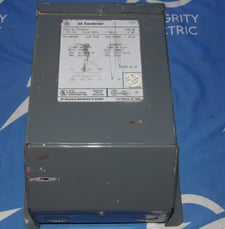 .750 KVA 240/480 Primary, 120/240 Secondary, General Electric, 9T51B0509, type QB, 50/60 Hz