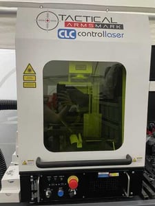 50W CLC Tactical Armsmark Benchmark M, Pulsed Fiber Laser Engraver, air cooled, 2020