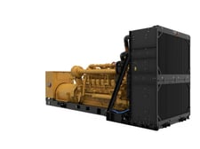 2000 KW Caterpillar #3516C, Diesel Generator set, standby, 277-480 Volts, 2025