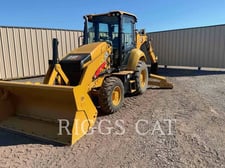 Cat 42007, Backhoe Loader, 498 hours, S/N: H8T04956, 2024