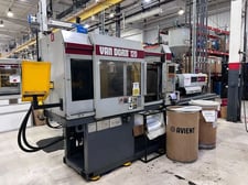 120 Ton, 8 oz., Van Dorn #120-HT-8F, horizontal injection molding machine, 17" x17" tie bar spacing, 19" DL