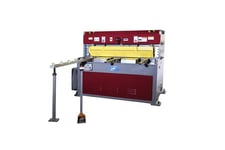 10 gauge x 10' GMC #HS-1010E, Hydraulic Metal Shear, 7.5 HP, w/ electric 36" Back Gauge, 10' 1" blade, 10-15