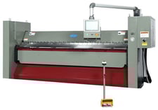 10 gauge x 10' GMC #HBB-1010NC, Hydraulic Box & Pan Brake, w/ NC Controller, 1" adj., 10 HP, 220 V., 3ph, new