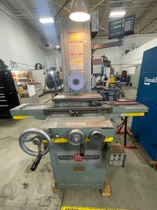 6" x 18" Parker #2Z, hand feed surface grinder, 7" x 5/8" x 1-1/4" wheel, power elevation, 2-Axis digital