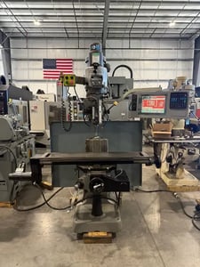 Bridgeport #Series-I, CNC vertical mill, 9" x48" tbl., 2 HP, 30" X, 12" Y, 16" Z, 60-4200 RPM, R-8, EZTrak