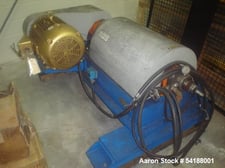 Dorr Oliver #12L, Solid Bowl Decanter Centrifuge, Stainless Steel, 5000 RPM, 15 HP, 460 V., Reconditioned