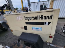 Ingersoll-Rand L8, Portable Light Tower, 4-6 Lamps, 5.7 liters Crankcase, 2.7 liters Coolant, 8 kW, 120/240 V