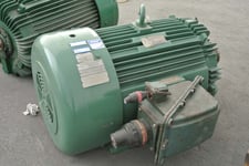 200 HP 3570 RPM Teco Westinghouse AEHH-8R002, Frame D447TS, 3 Phase, 60 Hz, 177 Amps, 575 V