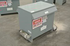 75 KVA 600 Primary, 208/120 Secondary, Square D #C75T8HCU, Transformer, Isolation, Dry Type, 3 Phase, 60 Hz