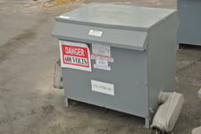 75 KVA 600 Primary, 208/120 Secondary, Square D #C75T8HCU, Transformer, Isolation, Dry Type, 3 Phase, 60 Hz