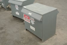 75 KVA 600 Primary, 600/347 Secondary, Square D #C75T2308HCU, Transformer, Isolation, Dry Type, 3 Phase, 60