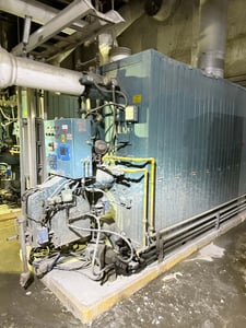 Cleaver Brooks #FLX-100-800-160HW, Watertube Boiler, w/Burner, 28.6-57.1 GPH, 8 MMBTU/hr. Input, 6.4