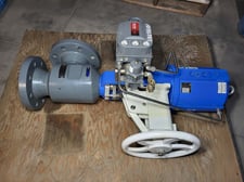 4" Caldera #A11764, Ram-Style Valve w/Digital Controller, Class 300, Plug Valve Style