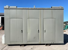 750 KW Cummins / Cummins #QST30-G1-NR1, diesel generator set w/enclosure, 277/480 Volts, 1666 hours, 2001