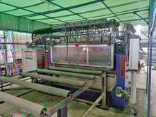 Imeas #PMC-L-160, polishing line, 63" W x .157" capacity, 14 wet type brush, Siemens PLC Control, 2022