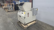 10" x 18" Cumberland #1018X, granulator, 15 HP, 3 knife open rotor, 2 bed knives, 2005
