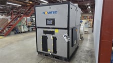 Novatec #NW-2000-NC, central dryer, 2000 lb/hr, 35 KW regeneration heater, 100°F to 375°F, Siemens Touch