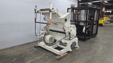 Tria #120-49-TR-NS, full sheet shredder, 58 HP, 38" wide, 72" infeed height, 1997