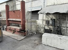 Black Clawson, 60" wide roll splitter, 72" diameter, with hydraulic package