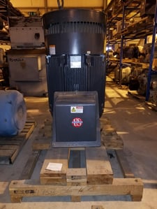 400 HP 1780 RPM U.S. Motors, Frame 5807P, TEFC, normal thrust, surplus, 460 Volts