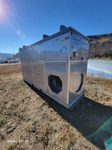 1300000 BTU Thermobile #IMAC-4000, Mobile Air Heater, 1.3 Million btu/hr, 290 hours of use, 60Hz, 2017