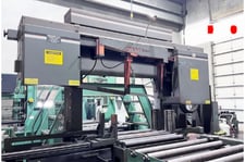 20" x 44" HEM #WF140HM-DC, wide flange horizontal band saw, 28' 6" x 2" x .063"band, 2001