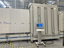 Forel, 98" x 157" insulated glass line, 2022