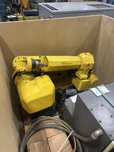 Fanuc, ArcMate 120iC, robot with Hypertherm plasma cutter, R30iA controller, pendant, cables