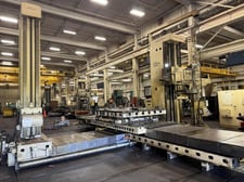 6" Giddings & Lewis #H60-T, CNC horizontal boring mill, 168" X, 120" Y, 144" Z, #50, G &L 8000, 4-Axis