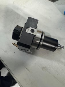 Evermore #DW300-DA65-ER32, BMT 65 Live Axial drill / mill tool holder, external coolant, new