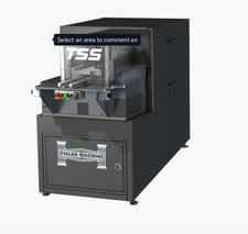 Pillar #TSS, Trim Score Saw, 4700 RPM, 700 CFM, dual saw, new