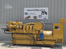 1100 KW Caterpillar #3512, standby diesel generator set, no radiator comes with panel
