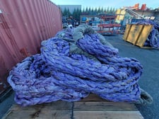 PCL #HH-140-EPX36-0, 5-1/8" diameter, 36' plasma endless grommet