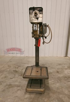 20" Powermatic #1200, drill press, 18" x 15-1/2" table, 6" column diameter, 66" column length