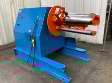 20000 lb. American #1000, motorized coil reel, 36" width, 20"-24" ID, 60" outside dimensions, vari-speed, 5 HP