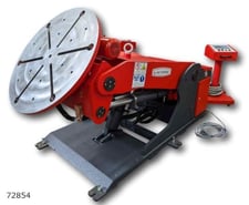 7700 lb. Akyapak #SRH-3500, Welding Positioner, 38" table, 0.9 RPM, 92" overall, 53" width, remote, 380 V.