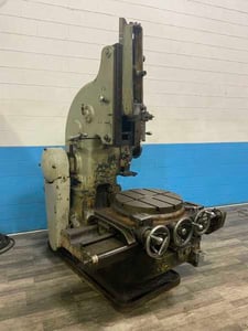 12" Pratt & Whitney #B, vertical slotter, 0-12" stroke of ram, 16-1/8" ram adjustment, 5-84 FPM, 5 HP