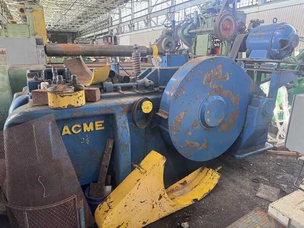 2-1/2" Hill-Acme #XN, upsetter, 16" die depth, 6" die width, 15-1/2" die length, 4" die opening, 11" stroke