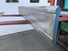 72-1/8" L, Male top 90&deg; press brake die, 1-1/8" die width, 7-1/4" die height