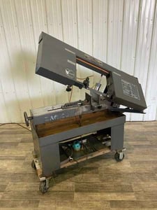 8-1/2" x 13" Ramco #RS-90-P, horizontal band saw, 115.5" x 1" blade, 1.2 HP, 2007